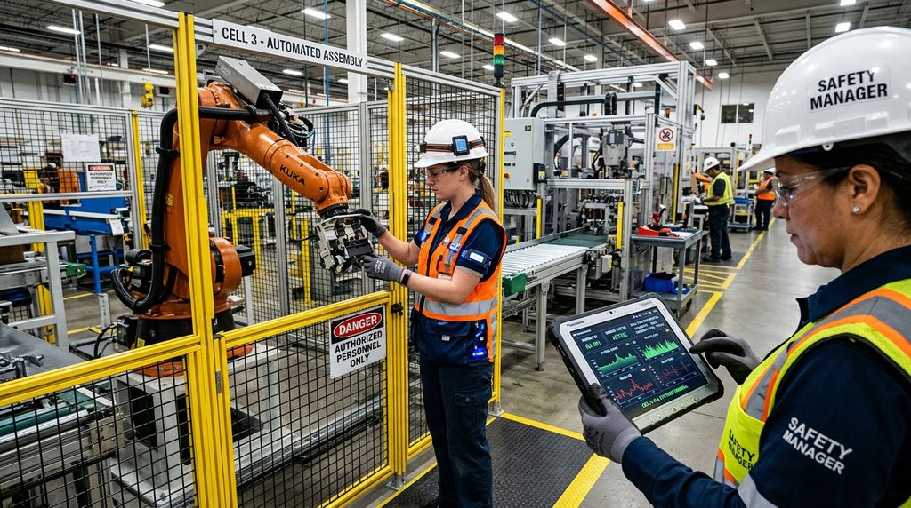 Smart safety sensors and wearable technology in manufacturing